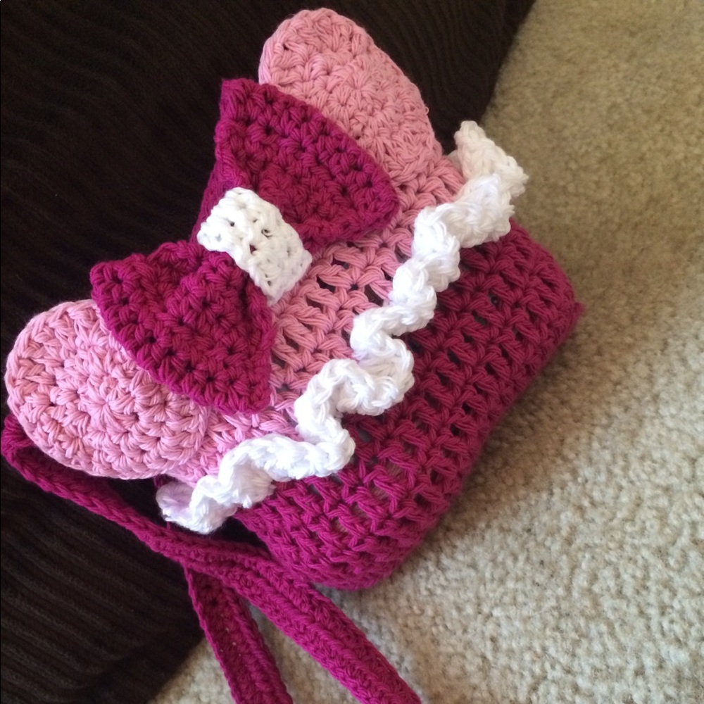 Crochet minnimous bag